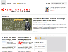 Tablet Screenshot of jason-stevens.com